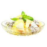 AM5977 Shine max Glass Plate (Multidesign) Set of 6pc -340ml
