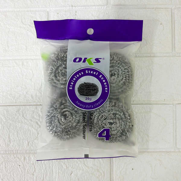AM6347 Stainless Steel Scourer (Pack of 4)