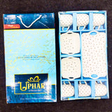 Di0256 Uphar 9-Piece Tea & Snack Set – 6 Cups, 2 Bowls & 1 Designer Platter