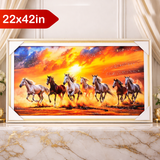 TM0146 Mix Pattern Premium Decorative Wall Frames - 22x42inch (Pack of 1)