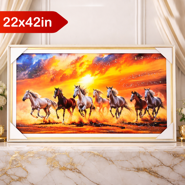 TM0146 Mix Pattern Premium Decorative Wall Frames - 22x42inch (Pack of 1)