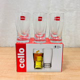 AM6557 Cello Tivoli Glassware Tumbler Set – 250ml (Set of 6)