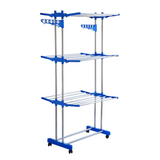 AM5670 Omex Stainless Steel Cloth Stand - 3-Layer Foldable Clothes Dryer Rack