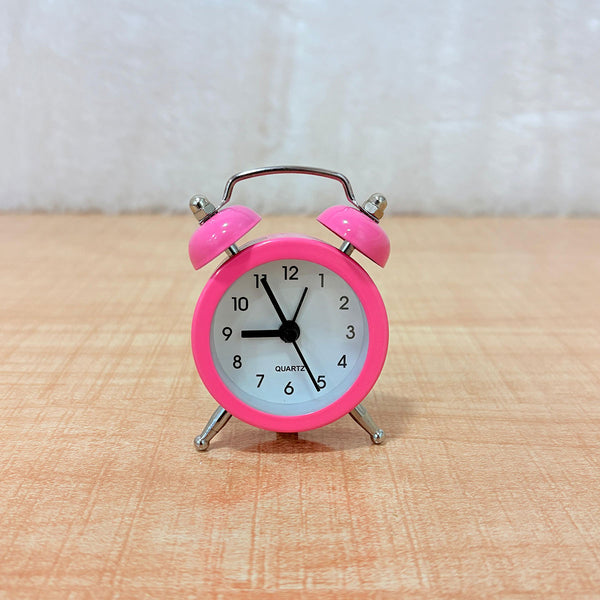TM0044 Small Twin-Bell Analog Alarm Clock - (1 Pc)
