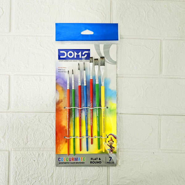 AM6096 DOMS Colour Mate Synthetic Hair Set of 7