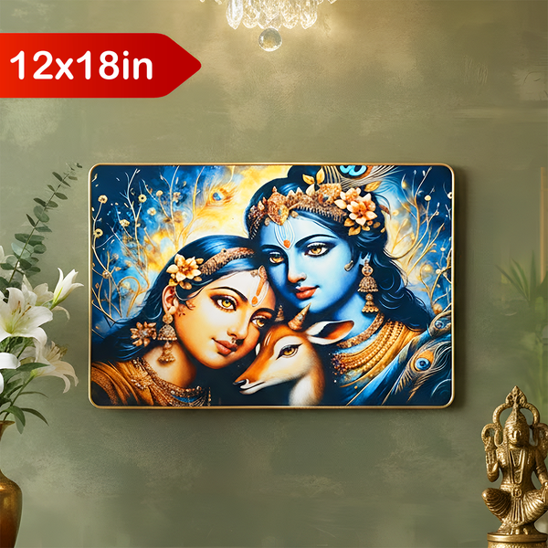 TM0142 Mix Pattern Premium Decorative Wall Frames - 12x18inch (Pack of 1)