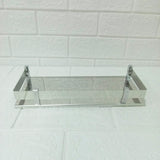 AM6058 Stainless Steel Bathroom Shelf (12x5 Inch) - Wall-Mounted Bath Accessories Holder