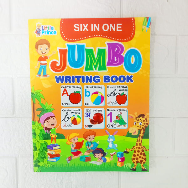 Di0140 Little Prince Six in One Jumbo Writing Book