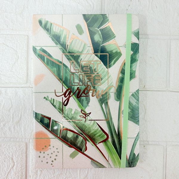 AM6367 Mix Design A5 Notebook Diary With Elastic Band