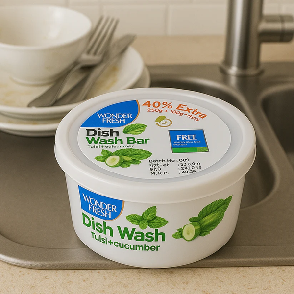 AM6416 Wonder Fresh Dishwash Bar 350gm