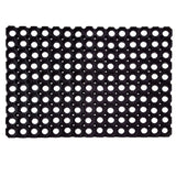 3957 PVC Rubber Outdoor Door Mat for Home/Bathroom/Office/Main Door 24 x 16 Inches