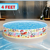 AM3974 Intex Wet Set Collection Snorkel Buddies Snapset Pool, Multi Color (1.22m x 25cm)