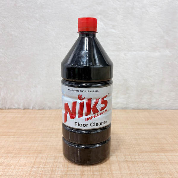 AM2775 Niks Black Floor Cleaner 1 Ltr phenyl concentrate kills germs 99.99%