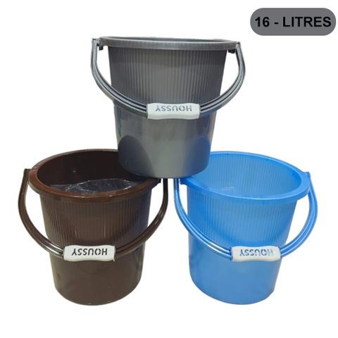 3274 Plastic Bucket For Bathroom 16 litres