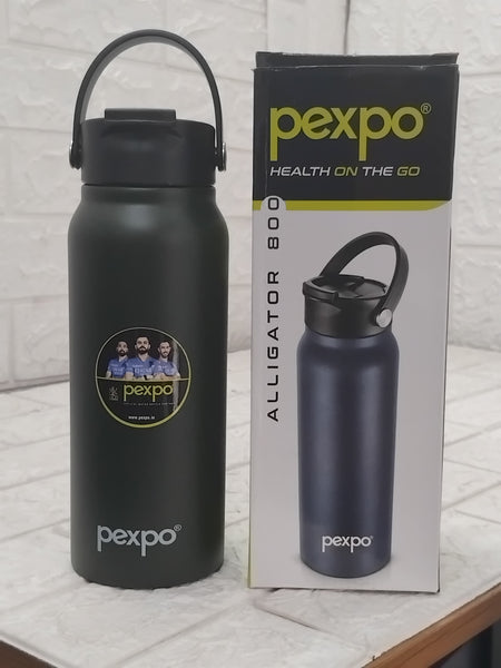 AM3794 Pexpo Alligatore Stainless Steel Water Bottle 800 (Multicolour)