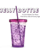 AM3799 Fantastic Jelly Sipper Bottle with Straw 1Pcs