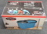 3977 Steel Spinner Bucket Mop 360 Degree Self Spin Mop Set