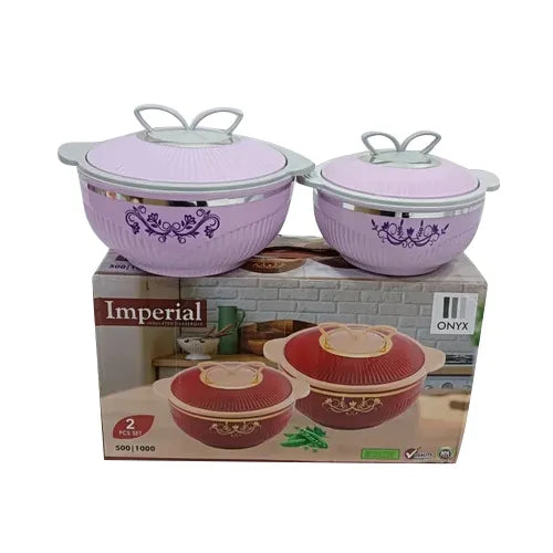 AM0926 Multicolor 2 Pcs Imperial Insulated Casserole Set