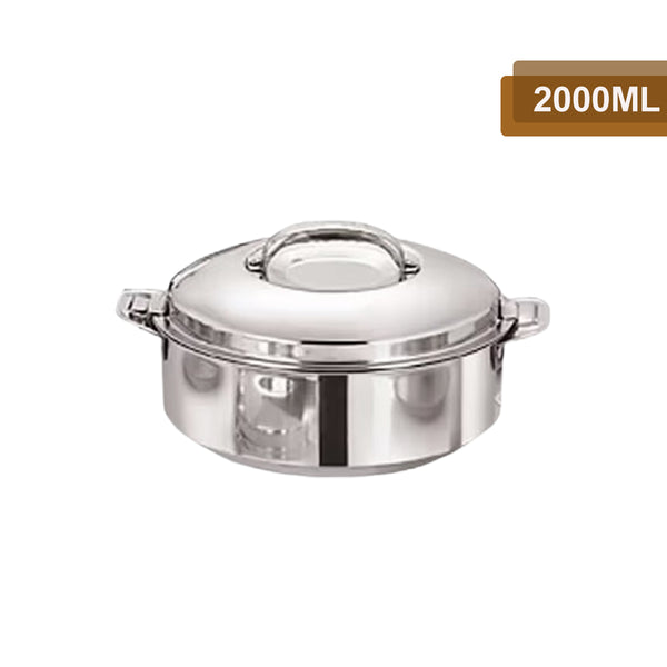 AM0914 Stainless Steel Casserole, 2000ml, Silver