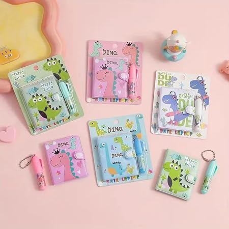 Dinosaur Small Pocket Diary with Small Pen