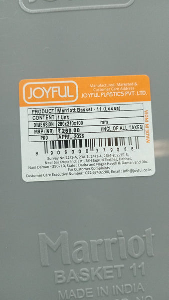 3250 Joyful Marriott Basket - 11 No 1 PC