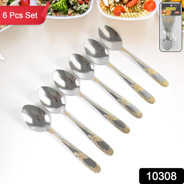 10308 Stainless Steel Table Spoons / Baby Spoon  Set of 6