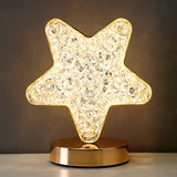 AM5941 Crystal Star LED Table Lamp with USB Cable - Sensor 3 Color Modes