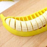 2084 Plastic Banana Slicer 25cm Cutter With Handle 1 Piece