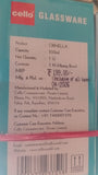 AM3783 CELLO Ornella Glass Mixing Bowl 500ml Without Lid