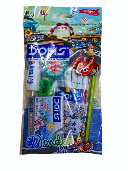 3581 Wow Kit for kids , Kit for Creative Minds ,Gifting Range for Kids ,Combination of 7 Stationery Items