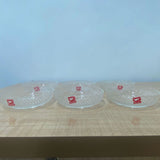 AM5977 Shine max Glass Plate (Multidesign) Set of 6pc -340ml