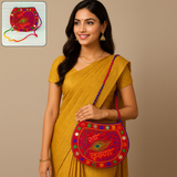 Di0034 Multi Dori Design Traditional Handcrafted Purse