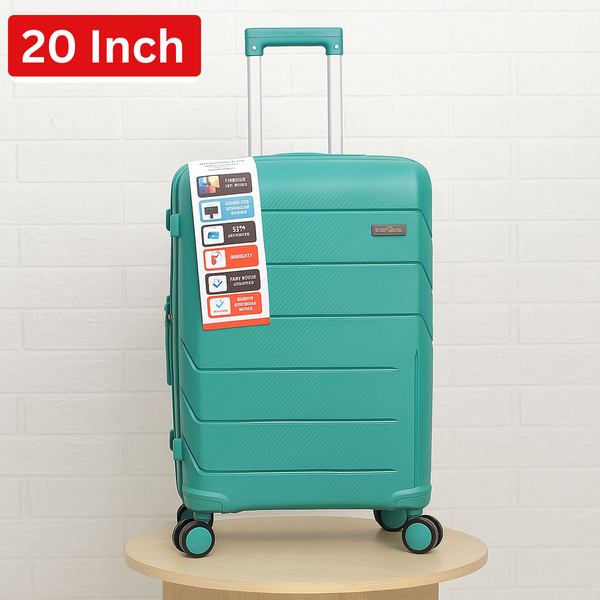 Di0033 Selecter Lightweight Hard-Shell Cabin Luggage Bag (Size-20) -with 360° Spinner Wheels