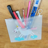 AM0421 Cartoon Theme Transparent Folder Pouch