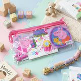 A06764 6-in-1 Student Stationery Combo Kit with Pencils, Ruler and Pouch for Kids (1 Set)