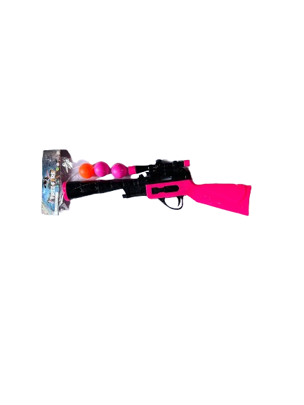 AM0344 Plastic Toy Ball Gun For Kids A unique Air Gun Toy which works on Air pressure by suction and propelling with the help of air,