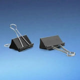 AM2138 Professional Mini Black Clip 12Pcs Binder Clip 25mm