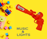 AM0345 Favorite Toy Gun with Sound & Light for Boys & Girls