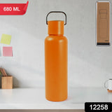 12258 Water Bottle High Quality Premium Water Bottle Stainless Steel 680ml