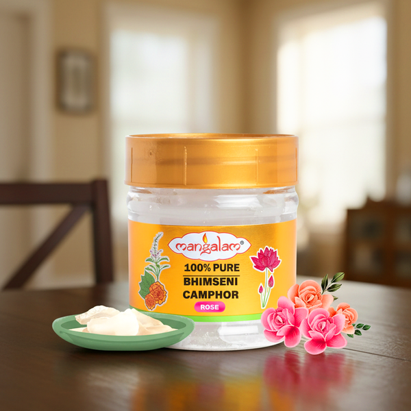 3859 Mangalam Bhimseni Camphor 50g Jar - Pack Of 1