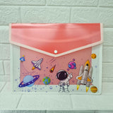 AM6047 Unicorn & Space Adventure Transparent Document Folder (Multidesign)