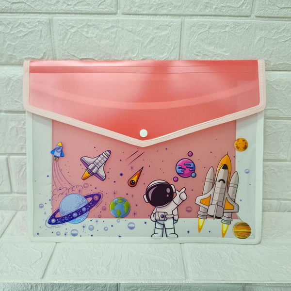 AM6047 Unicorn & Space Adventure Transparent Document Folder (Multidesign)