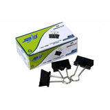 AM2138 Mini Black Clip 12Pcs Binder Clip 25mm