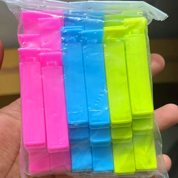 AM6015 Food Bag Sealing Clips (18 Pcs, Multicolour)