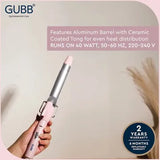 AM2116 Gubb Hair Curler GB-005 Fuss- Free Use Long Lasting Curls 2 Years Warranty 6 Months Replaceable Warranty