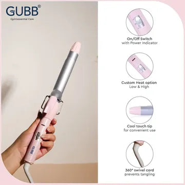 AM2116 Gubb Hair Curler GB-005 Fuss- Free Use Long Lasting Curls 2 Years Warranty 6 Months Replaceable Warranty