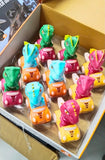 A06482 Press & Go Dinosaur Toy Cars with Whistle Sound