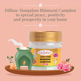 3859 Mangalam Bhimseni Camphor 50g Jar - Pack Of 1