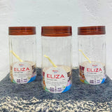 AM5911 Royal Eliza Transparrent Container Jar Set of 3 - 1500 ml