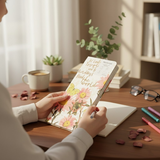 AM6624 Mix-Design Botanical Series Kindness Ruled Notebook - 1pc